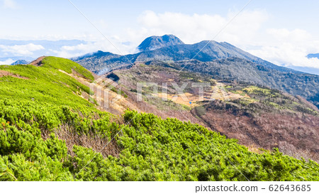 秋天的Hi山攀登（從Hi山眺望天狗的花園和妙高山） 62643685