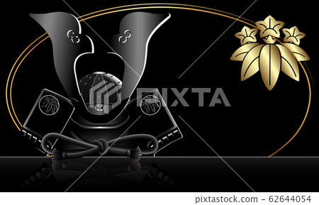 Black wallpaper (helmet of Yoshiyoshi Gengen) 62644054