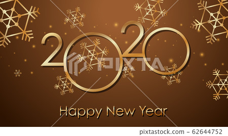 Happy new year background design for 2020 62644752
