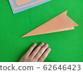 Origami step by step. How to make a paper bunny 62646423