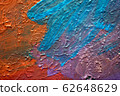 Abstract art background. Hand-painted 62648629