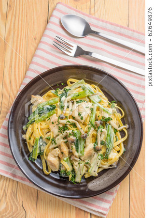 雞肉奶油意麵 62649876