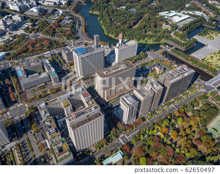 Government district Kasumigaseki overhead view Government district Kasumigaseki overhead view 62650497