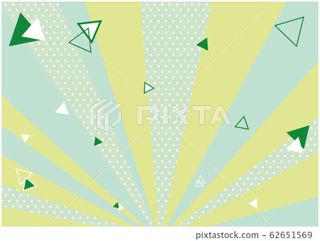 Radiant background green triangle 62651569
