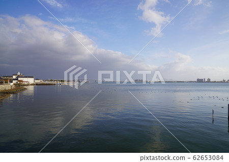 浮羽島的琵琶湖大橋 浮羽島的琵琶湖大橋 62653084