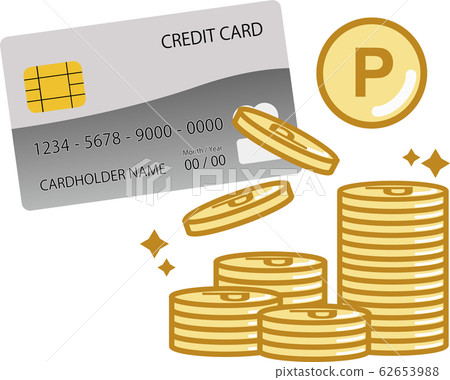 Credit card and points Credit card and points 62653988