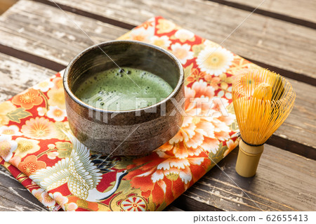 Matcha green tea made in Japan 62655413