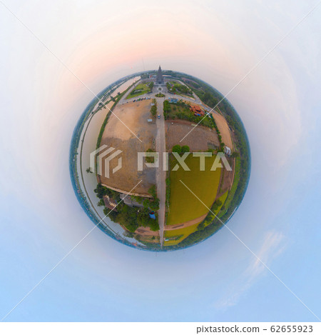 Little planet 360 degree sphere. Panorama of 62655923