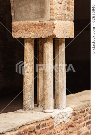 Basilica of Santo Stefano in Bologna Italy - Ancient columns Basilica of Santo Stefano in Bologna Italy - Ancient columns 62656946