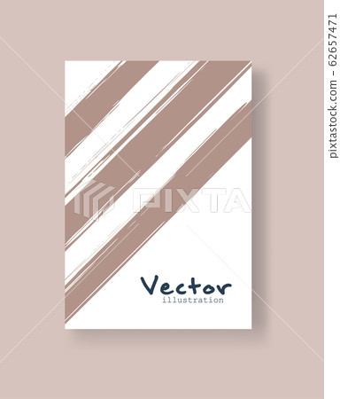 Abstract ink brush banners with grunge effect Abstract ink brush banners with grunge effect 62657471