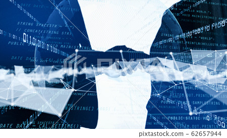 VR 5G AI人工智能Fintech Fintech MaaS ICT區塊鏈3D 62657944
