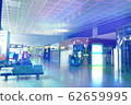 Background material: early morning Venice Santa Lucia station premises 62659995