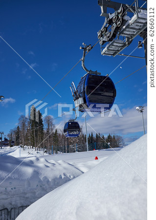 Mountains ski resort ,Russia - nature and sport 62660112
