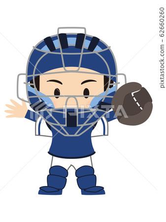 Baseball catcher Baseball catcher 62660260