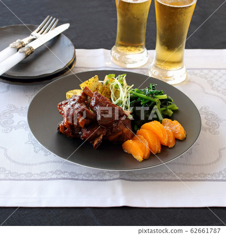 Spare rib orange stew Spare rib orange stew 62661787