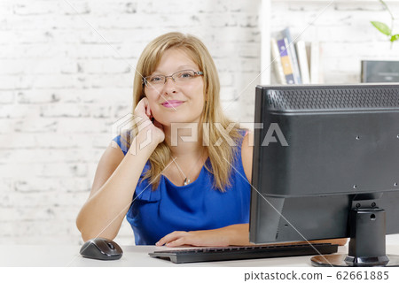 portrait of a charming young businesswoman 62661885