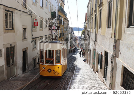 Lisbon Cable Car Portugal Vicca Line Lisbon Cable Car Portugal Vicca Line 62663385