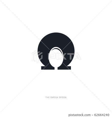 omega sign with spoon on the center omega sign with spoon on the center 62664240