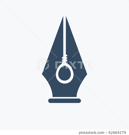 abstract sign of Hanging rope inside a pen 62664279