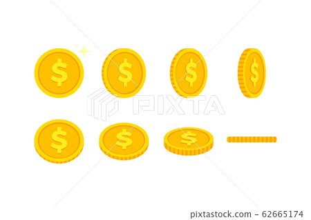 the motion set of the golden coin. the motion set of the golden coin. 62665174