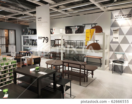 Interior of IKEA Malaysia showroom. IKEA is the world's largest furniture retailer, founded in Sweden in 1943 62666555