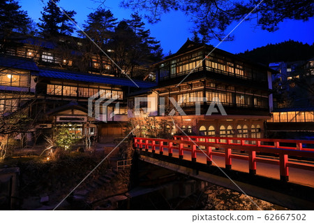 [群馬縣]關禪館島溫泉夜景 62667502