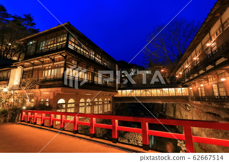 [群馬縣]關禪館島溫泉夜景 62667514