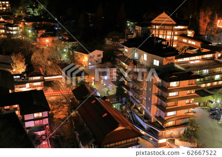 [群馬縣]志摩溫泉村的夜景 62667522