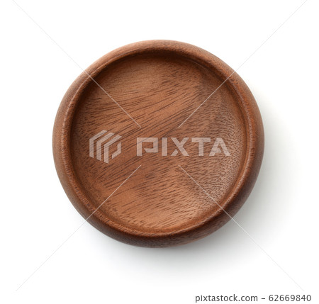 Top view of empty wooden bowl Top view of empty wooden bowl 62669840