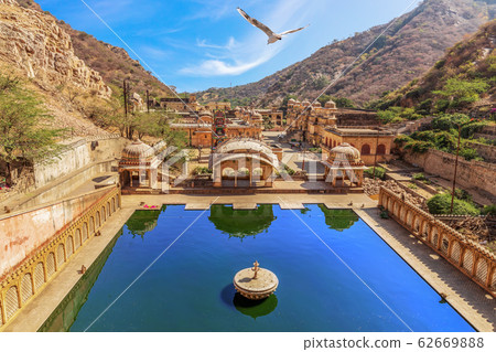 Monkey Temple or Hanuman Ji Temple in Jaipur, Monkey Temple or Hanuman Ji Temple in Jaipur, 62669888