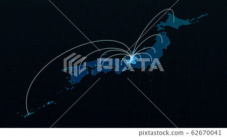 Network line from Gifu prefecture to all over Japan 62670041