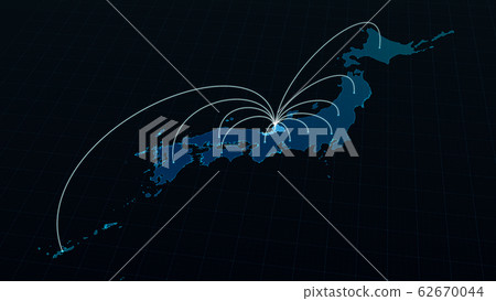 Network line extending from Fukui Prefecture to Japan 62670044