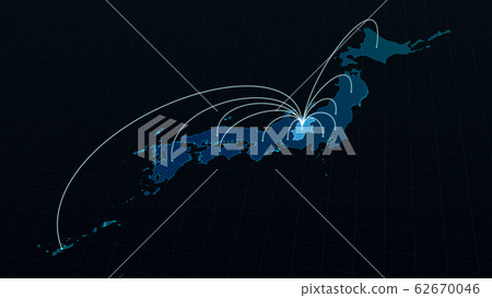 Network line extending from Nagano prefecture to all over Japan 62670046
