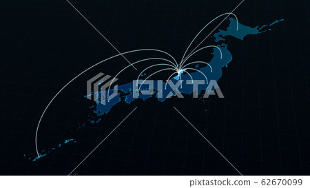 Network line extending from Ishikawa Prefecture to Japan 62670099