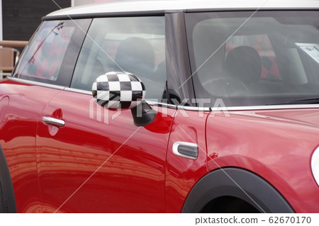 Imported car mini check side mirror 62670170