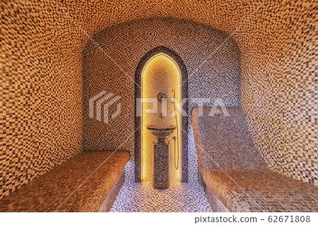 Turkish bath or Hamam at spa interior Turkish bath or Hamam at spa interior 62671808