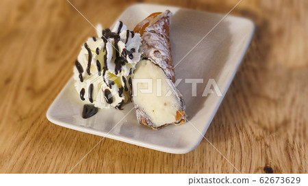 Homemade traditional Sicilian sweet Homemade traditional Sicilian sweet 62673629