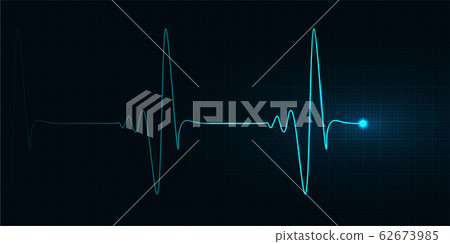 Vector Cardiogram illustration Vector Cardiogram illustration 62673985