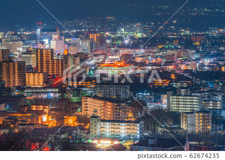 松本城夜景松本市地區[長野縣] 62674235