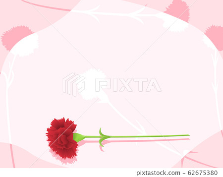 康乃馨和母親節粉紅色框架背景 康乃馨和母親節粉紅色框架背景 62675380