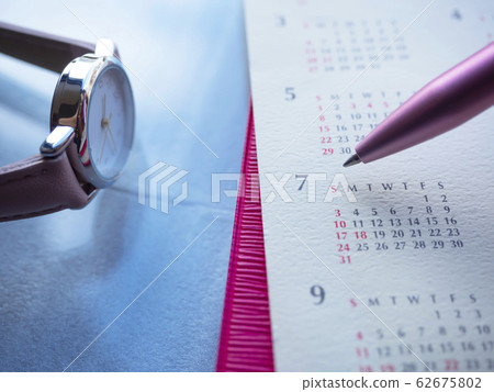 商業形象·日曆·筆記本·女性 62675802