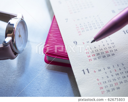 商業形象·日曆·筆記本·女性 62675803