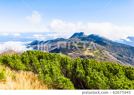 秋天的Hi山攀登（從Hi山眺望天狗的花園和妙高山） 62675945