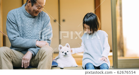 高級與女孩和狗 高級與女孩和狗 62676554
