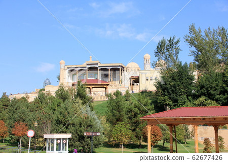 Hazratei Hills Mosque in Samarkand Hazratei Hills Mosque in Samarkand 62677426
