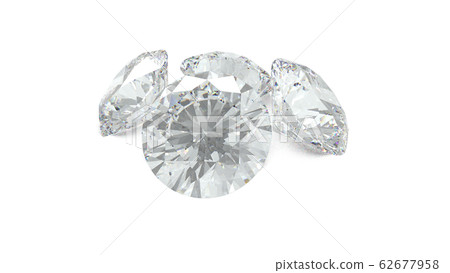 Diamond background white CG Diamond background white CG 62677958