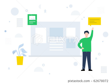 Business Situation Illustration-Presentation 62678072