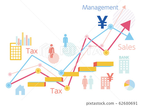 Growth graph and various taxes 62680691