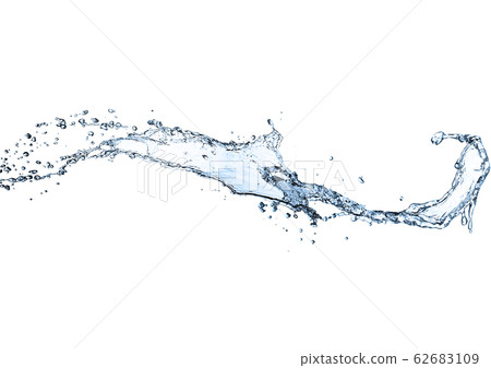 Abstract splashes closeup 62683109