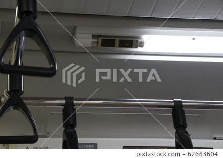 Security camera on commuter train (JR East) Security camera on commuter train (JR East) 62683604